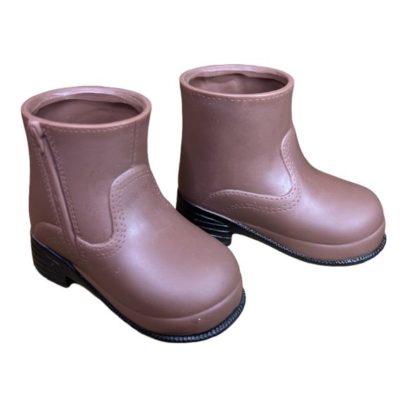Brown Ankle Boots for 18- Inch Doll - Picture 8 of 10